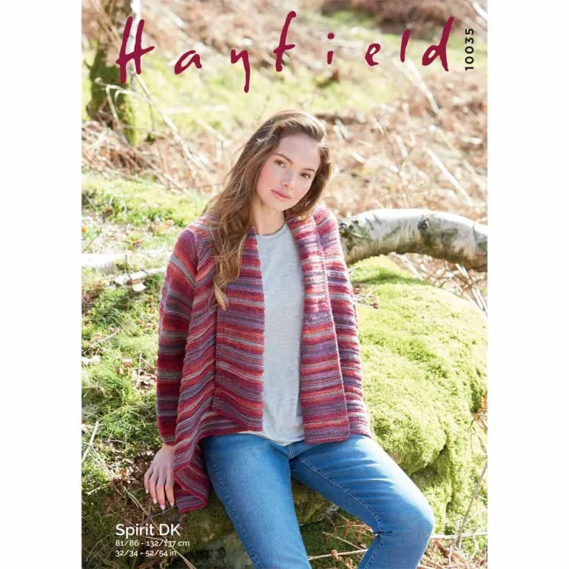 hayfield spirit dk cozy cardigan