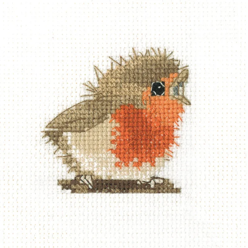 heritage cross stitch kit by reggie robin