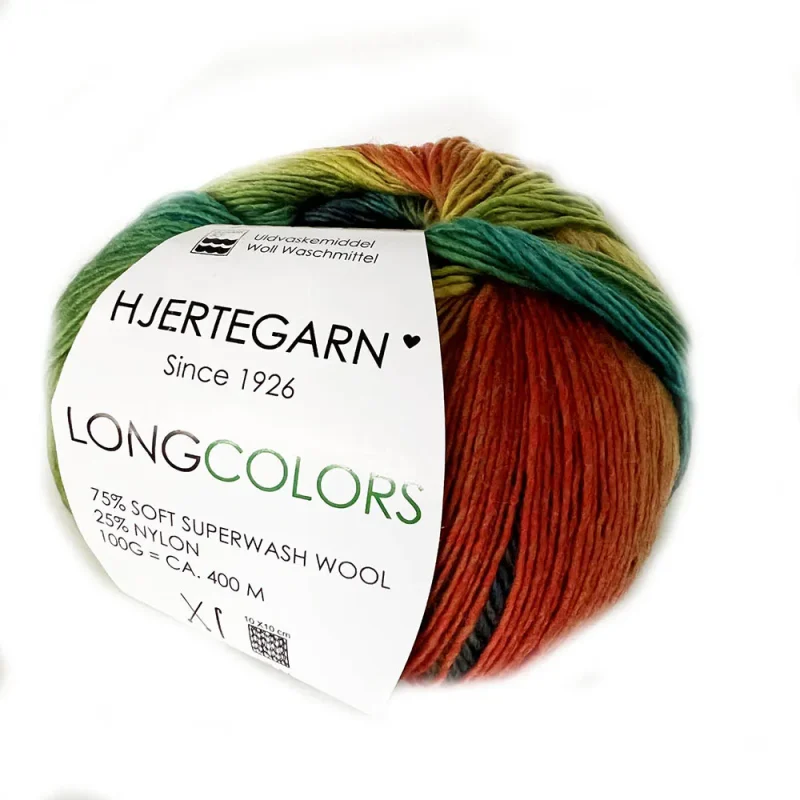 hjertegarn longcolours 4 ply yarn