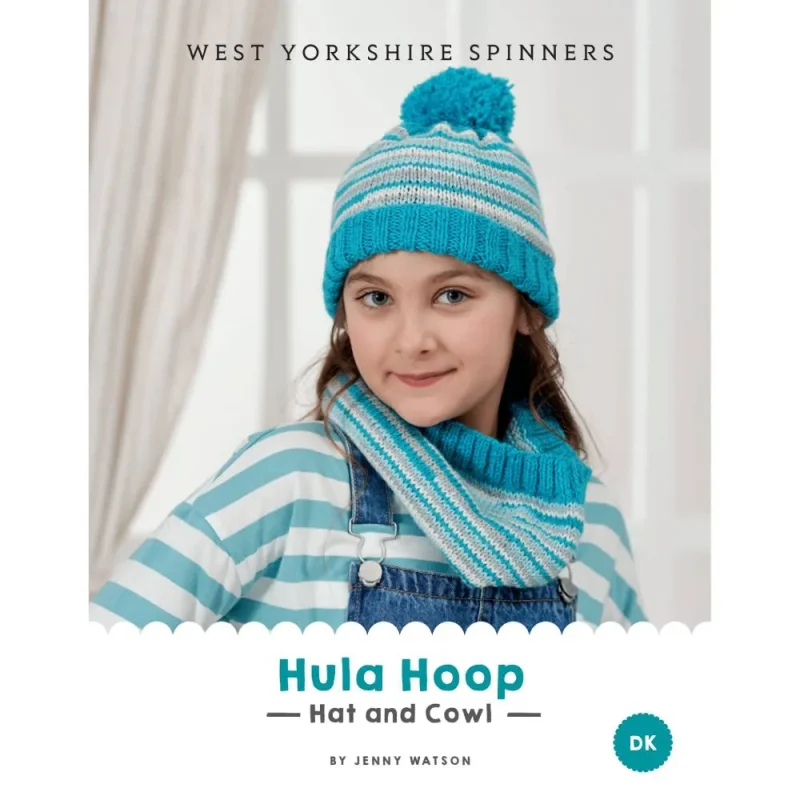 hula hoop hat cowl pattern west yorkshire spinners bo peep dk