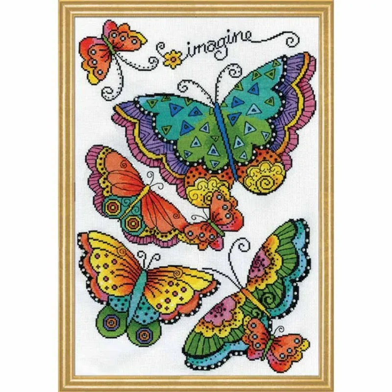 imagine cross stitch kit for beginners