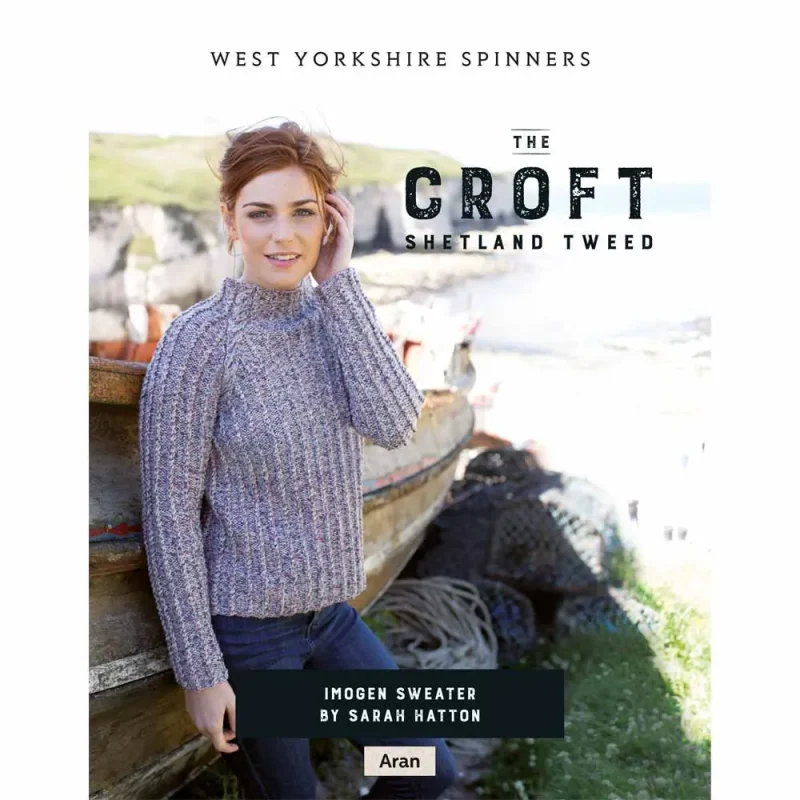 imogen sweater west yorkshire shetland aran tweed pattern digital