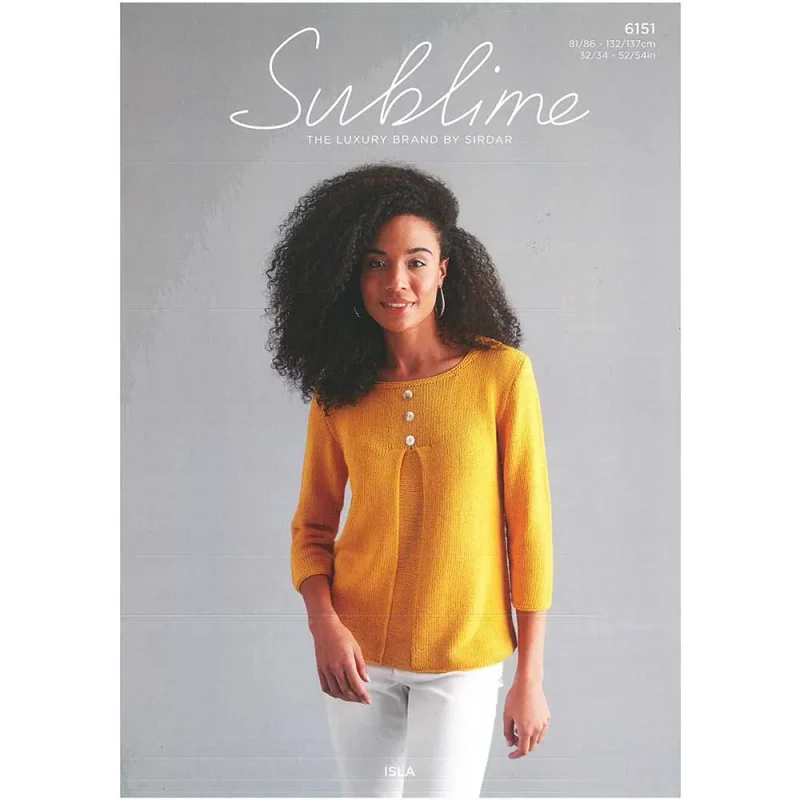 isla sublime dk 6151 knit top