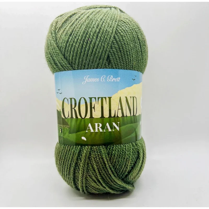 james c brett croftland aran yarn