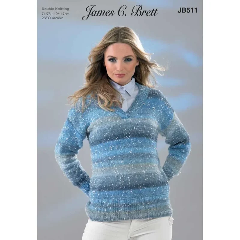 james c brett northern lights dk sweater jb511