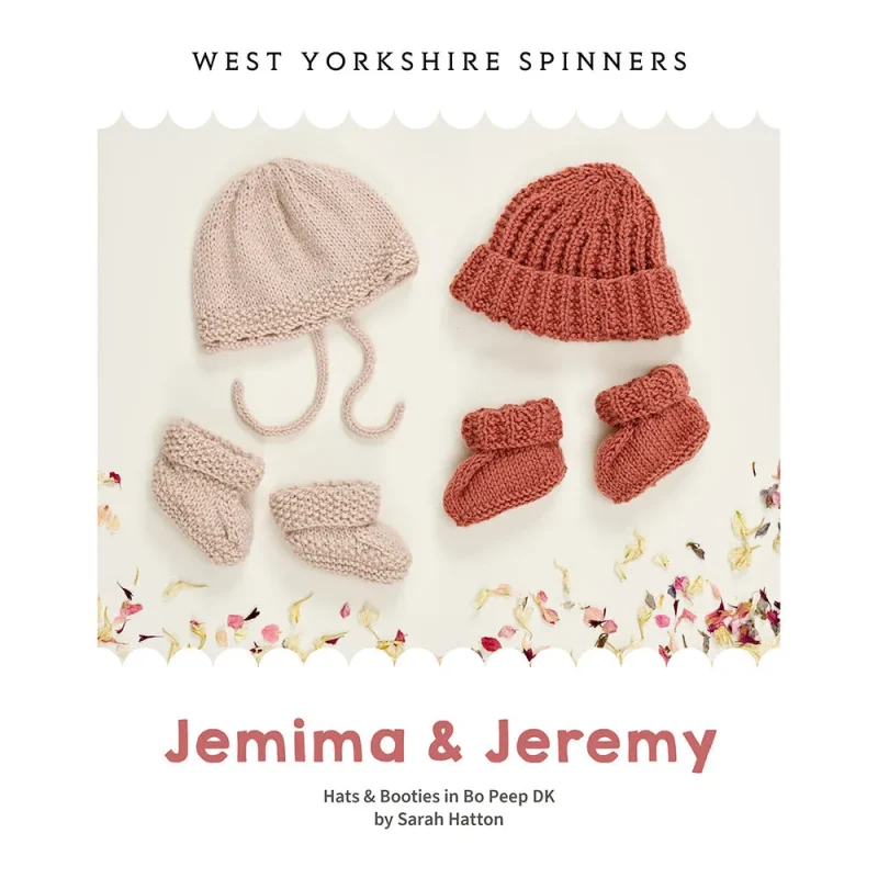 jemima jeremy hats booties bo peep dk digital pattern