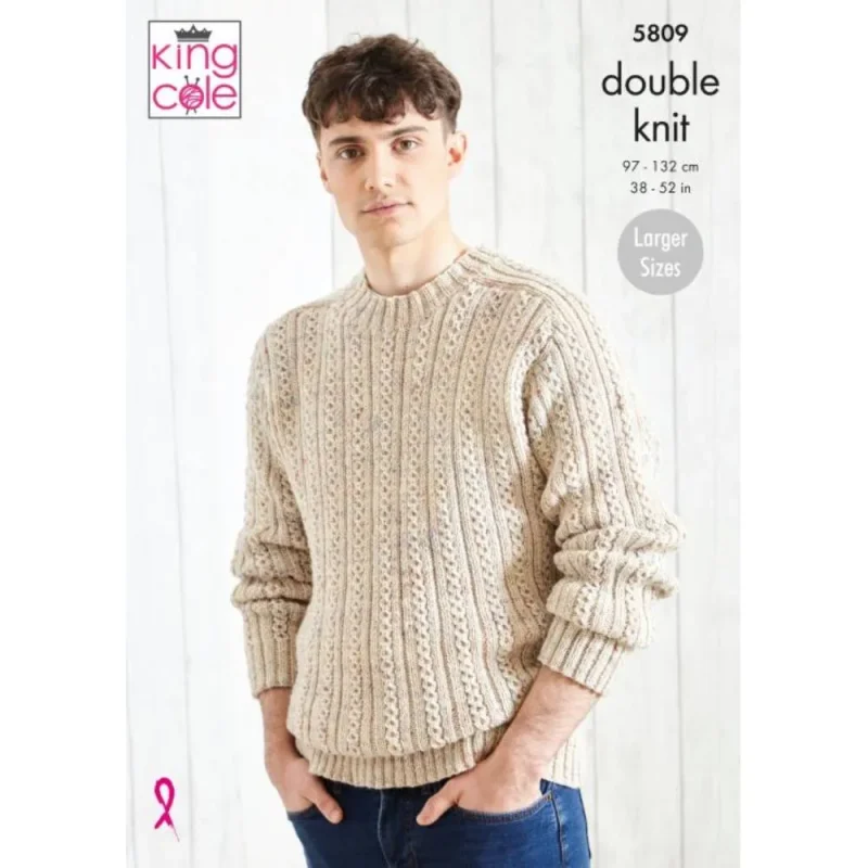 king cole dk sweaters digital pattern 5809