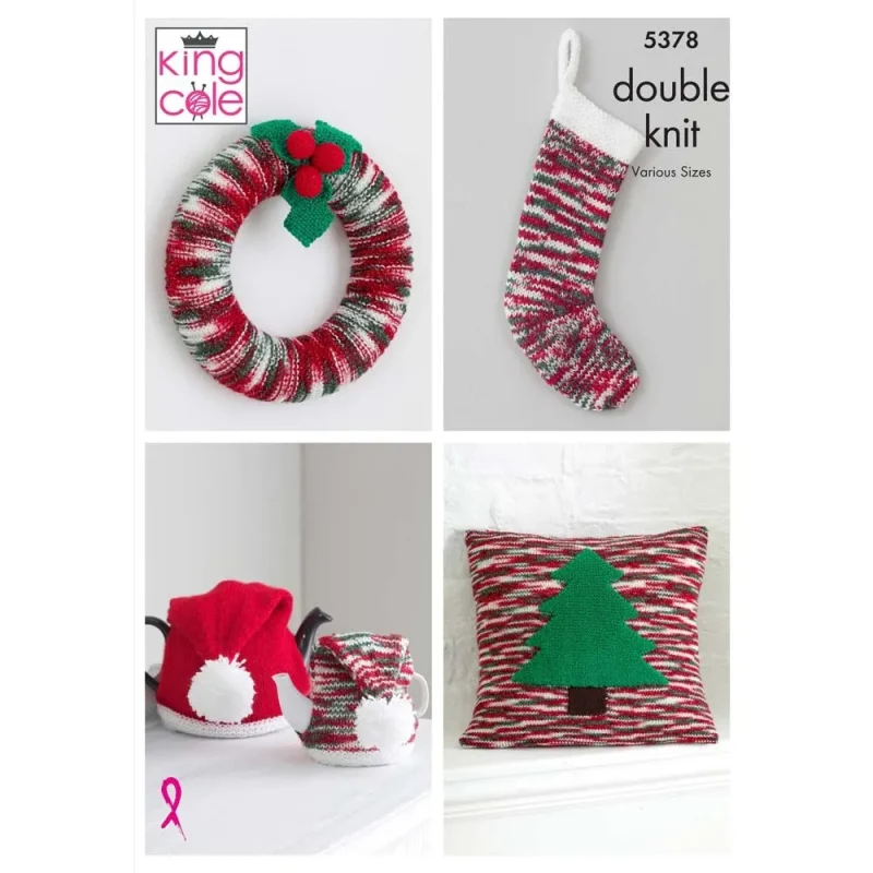 king cole glitz dk christmas accessory kits