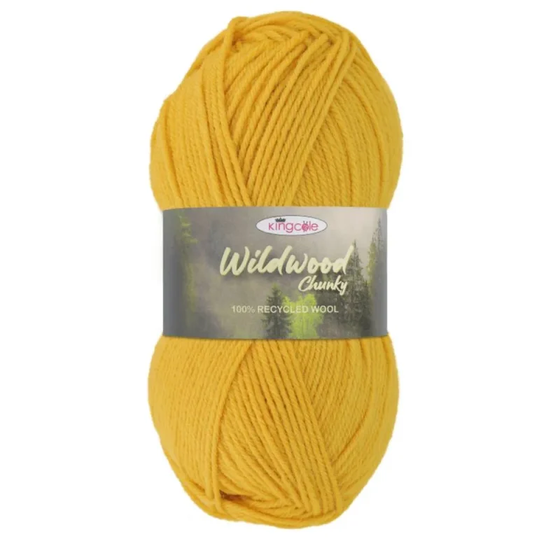 king cole wildwood chunky 100 recycled yarn