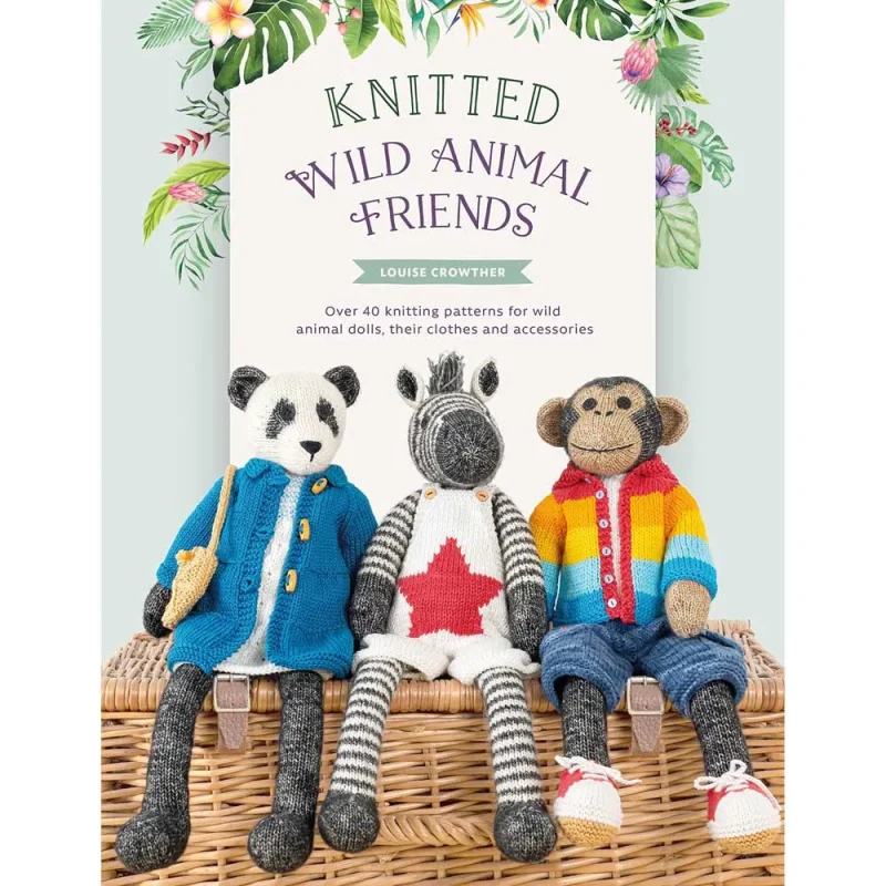 louise crowther knitted wild animal friends