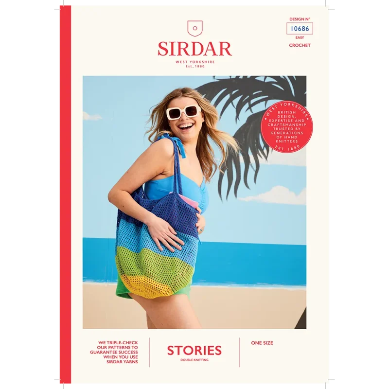 malibu beach bag sirdar stories dk digital pattern 10686