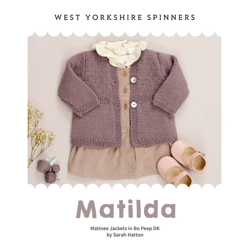 matilda matinee jackets west yorkshire spinners bo peep dk digital pattern