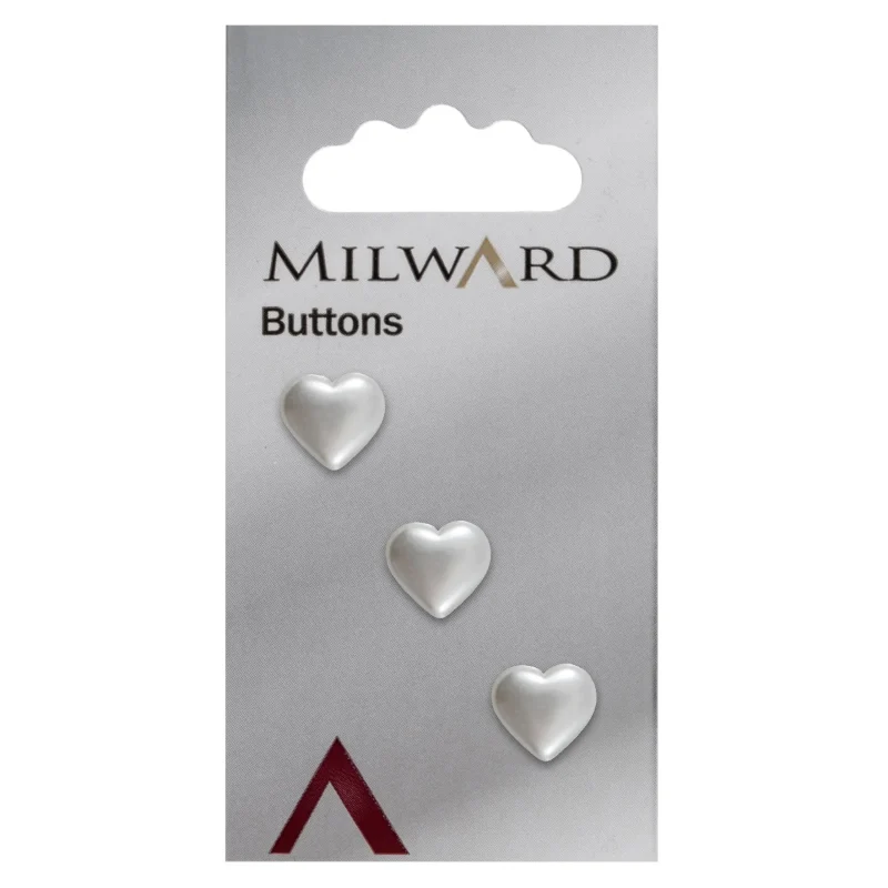 milward 11mm carded buttons pack of 3 00302