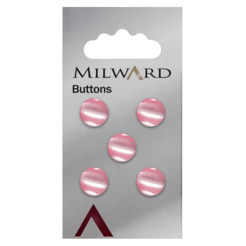 milward 11mm carded buttons pack of 5 00362