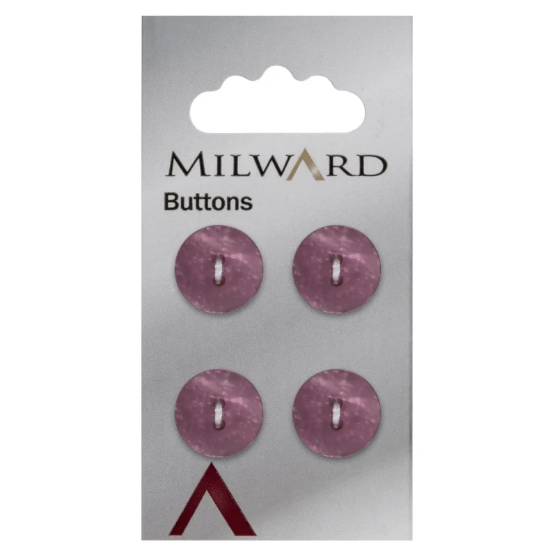 milward 11mm carded buttons pack of 5 2