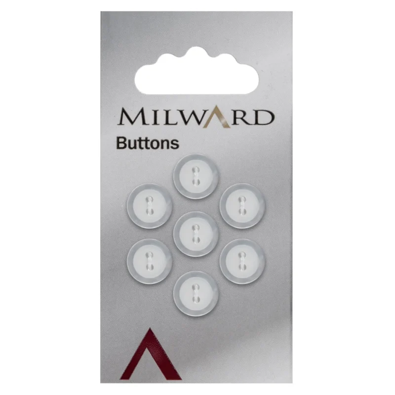 milward 11mm carded buttons pack of 7 00319