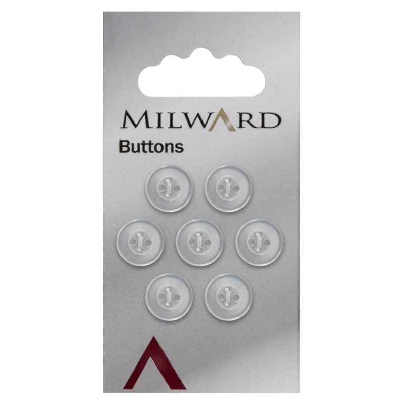 milward 11mm carded buttons pack of 7 00842