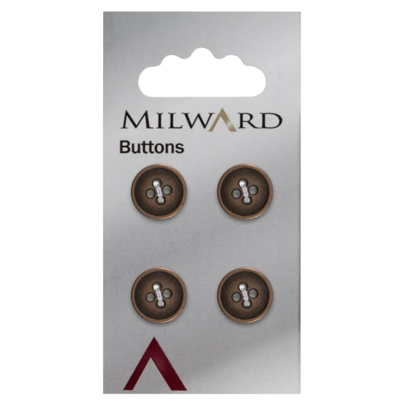 milward 12mm carded buttons 4 pack 00278