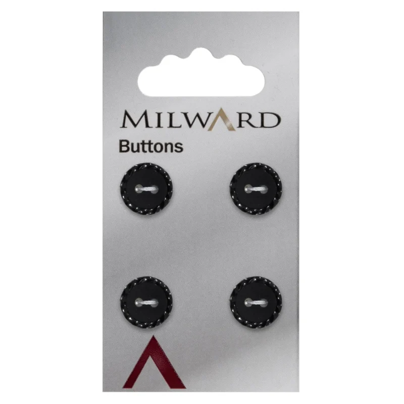 milward 12mm carded buttons 4 pack 00484