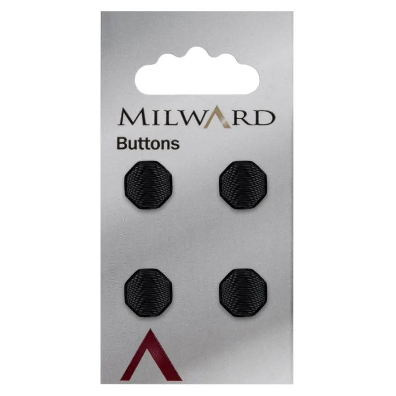 milward 12mm carded buttons 4 pack