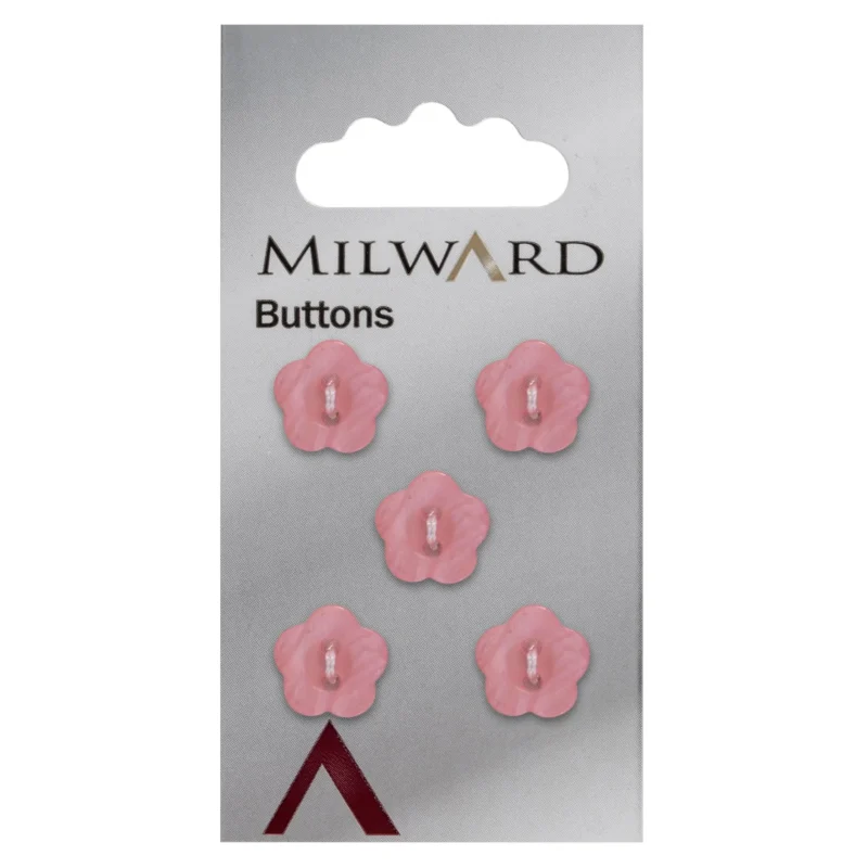 milward 12mm carded buttons 5 pack 00109