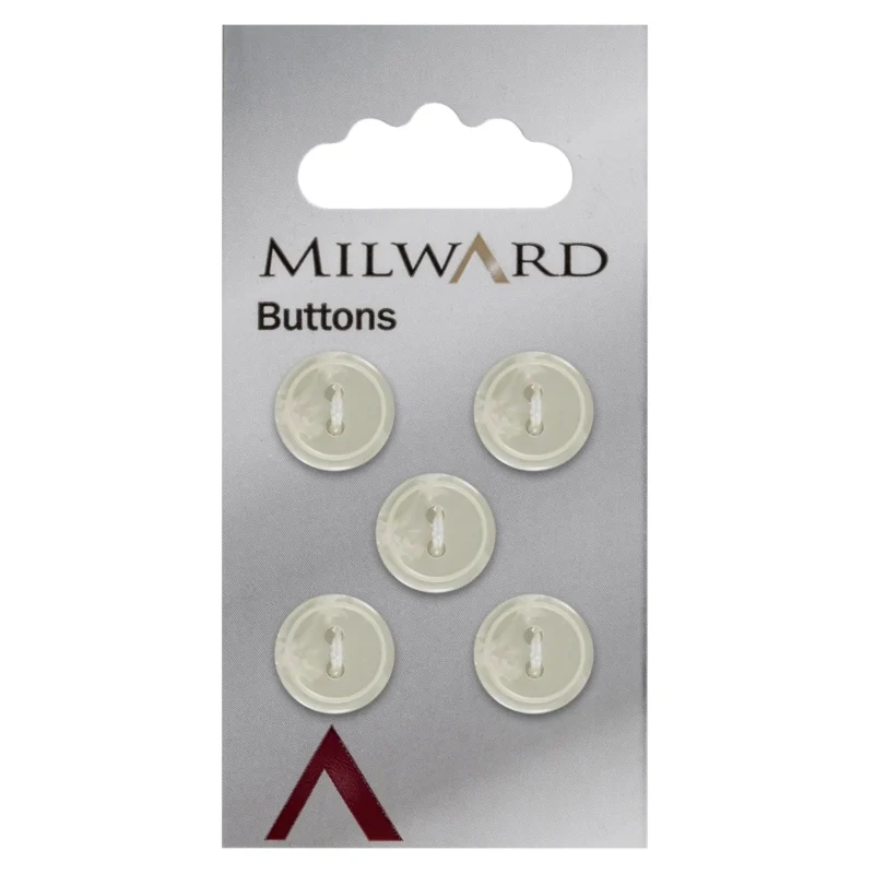 milward 12mm carded buttons 5 pack 00324