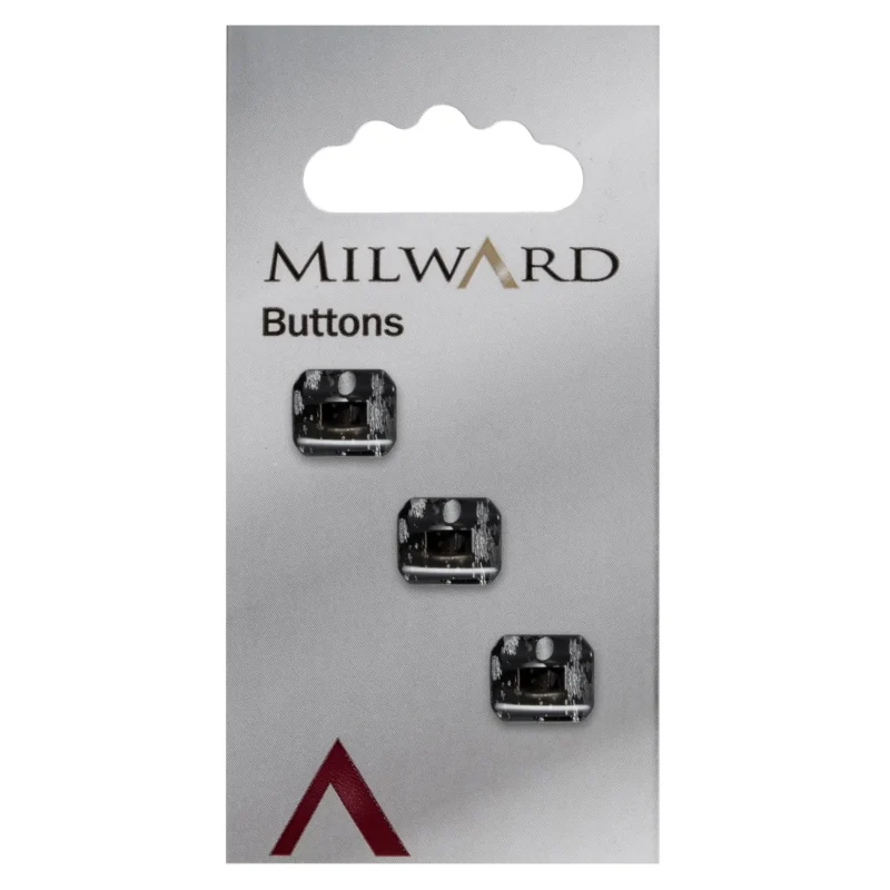 milward 12mm carded buttons pack of 3 01038