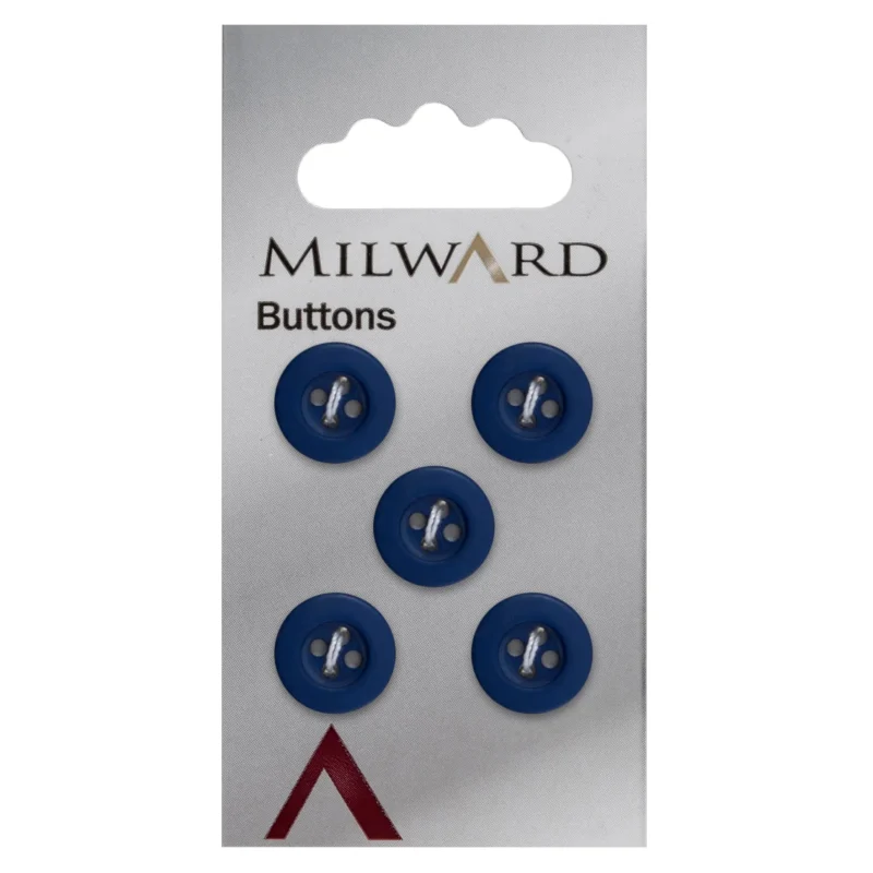 milward 12mm carded buttons pack of 5 00174a