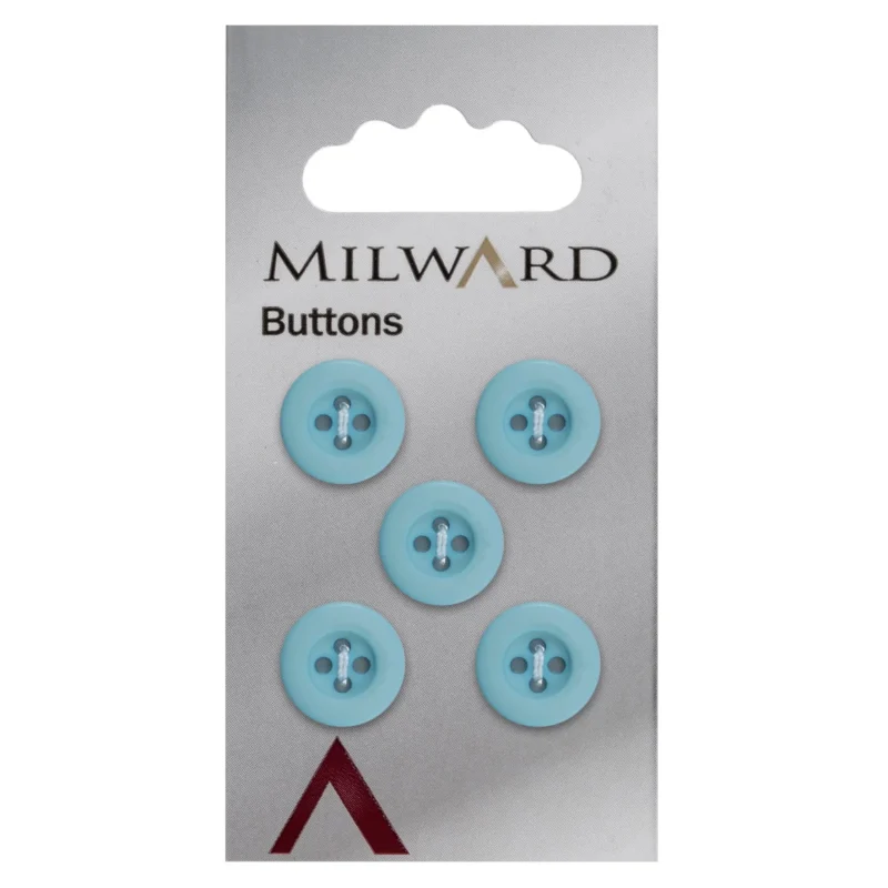 milward 12mm carded buttons pack of 5 00940a