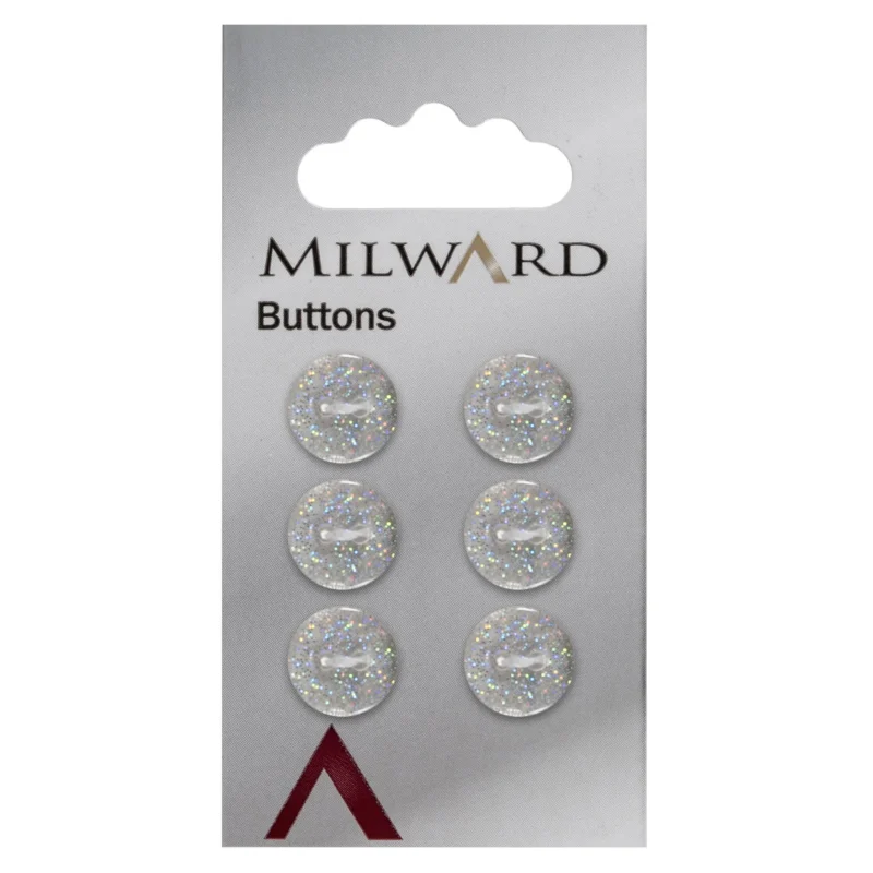 milward 12mm carded buttons pack of 6 00849