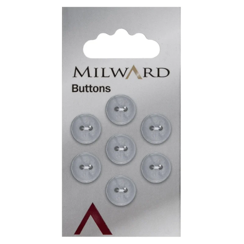 milward 12mm carded buttons pack of 7 00949