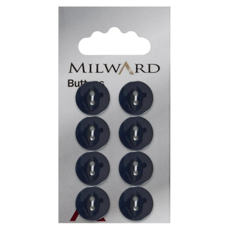 milward 13mm carded buttons 8 pack 00171