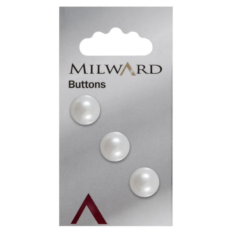 milward 13mm carded buttons pack of 3 00299