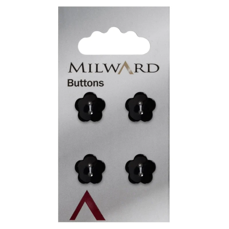 milward 13mm carded buttons pack of 4 01016