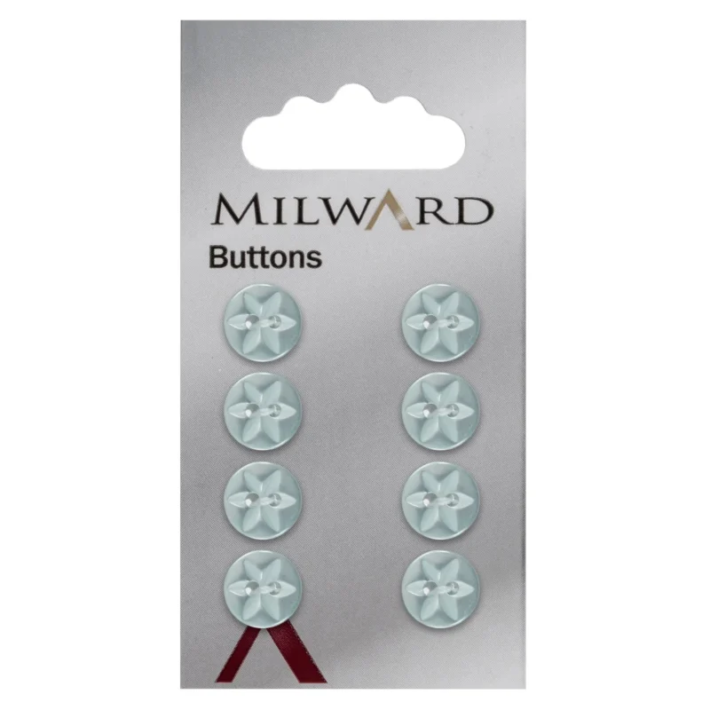 milward 13mm carded buttons pack of 4 1