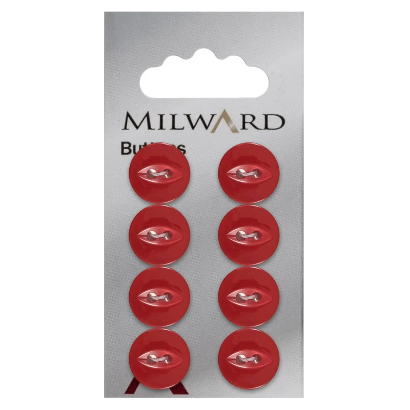 milward 13mm carded buttons pack of 8 00100