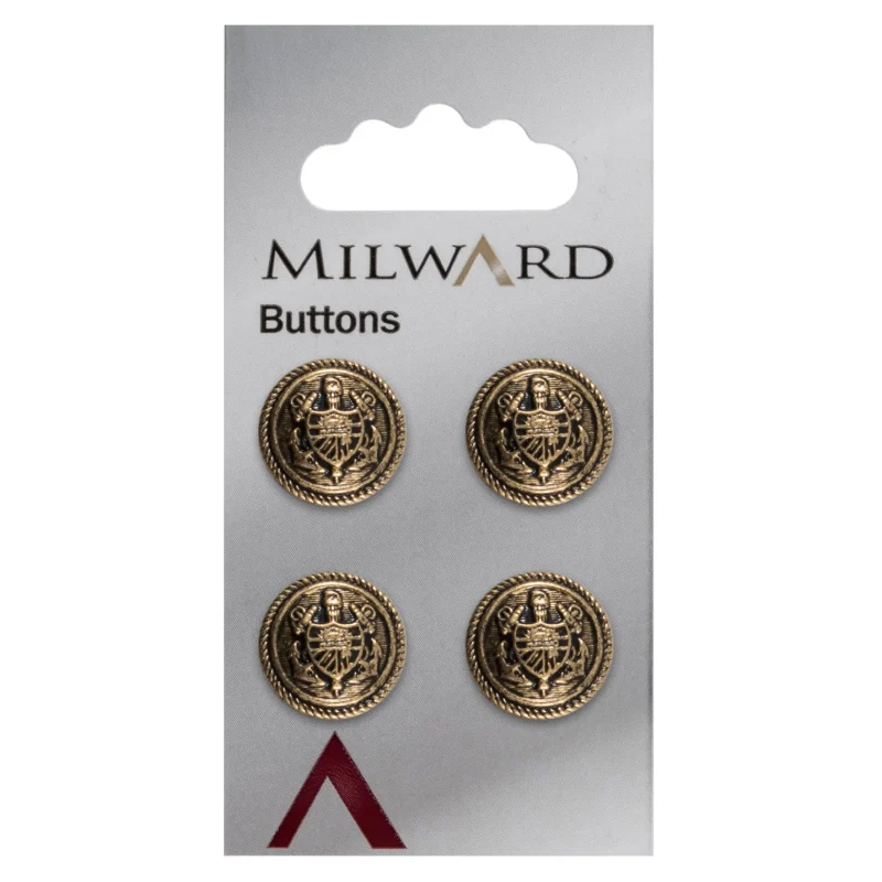 milward 15mm carded buttons 4 pack 00138