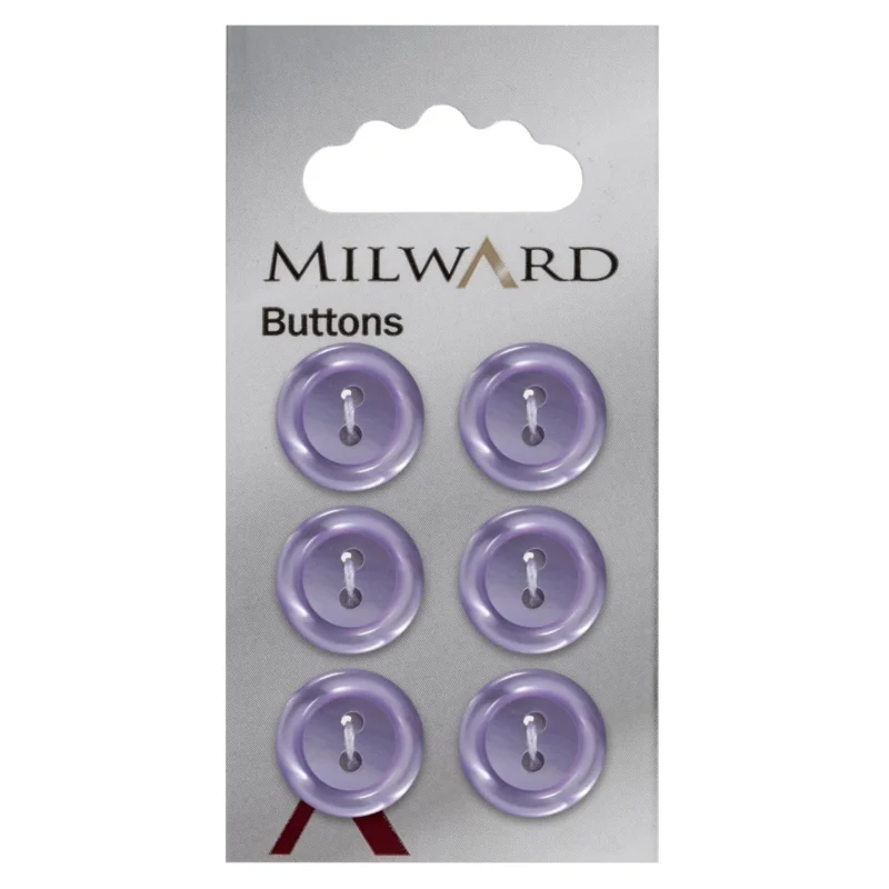 milward 15mm carded buttons 6 pack 00407