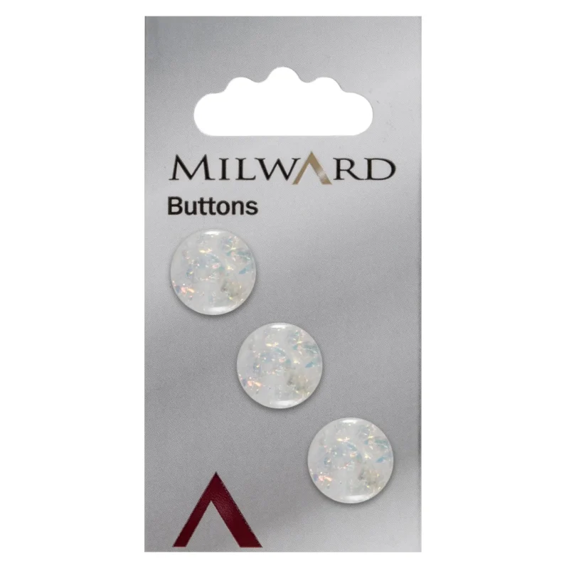 milward 15mm carded buttons pack of 3 00300