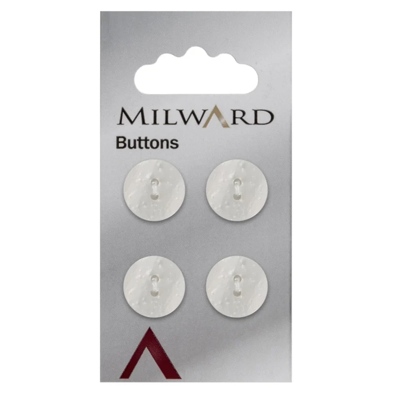 milward 15mm carded buttons pack of 4 00312