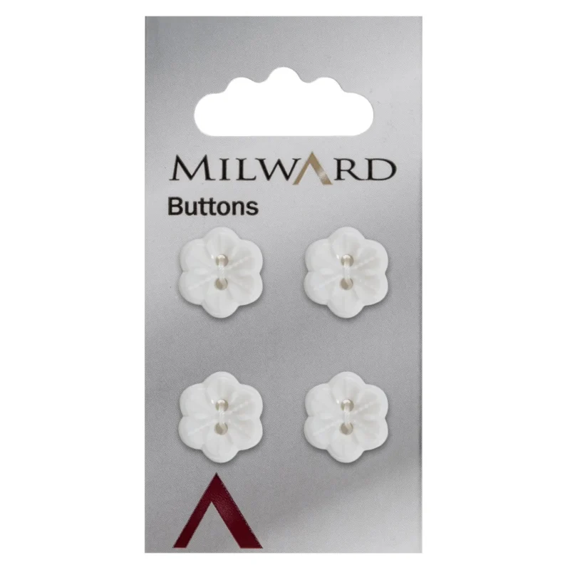 milward 15mm carded buttons pack of 4 00964b