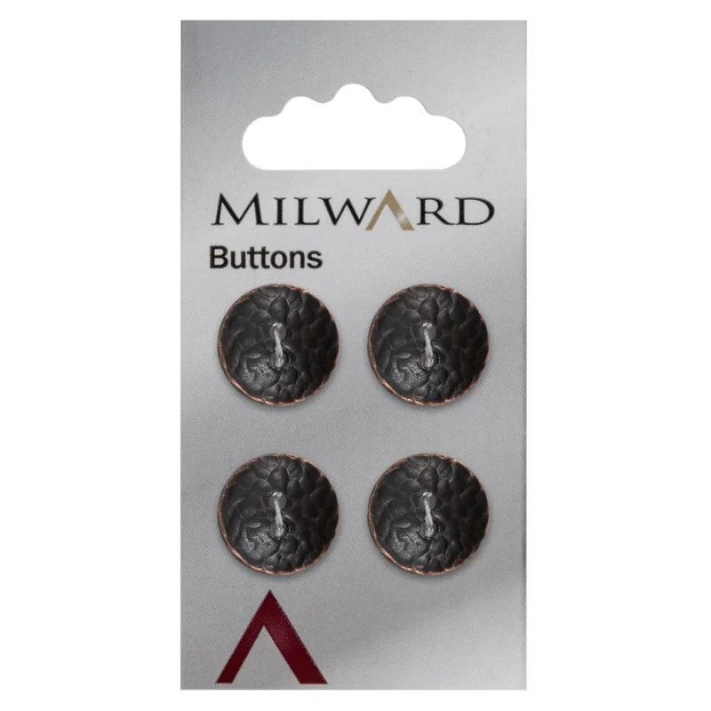 milward 15mm carded buttons pack of 4 00992