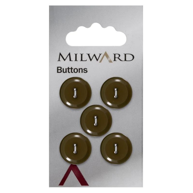 milward 15mm carded buttons pack of 5 00499a