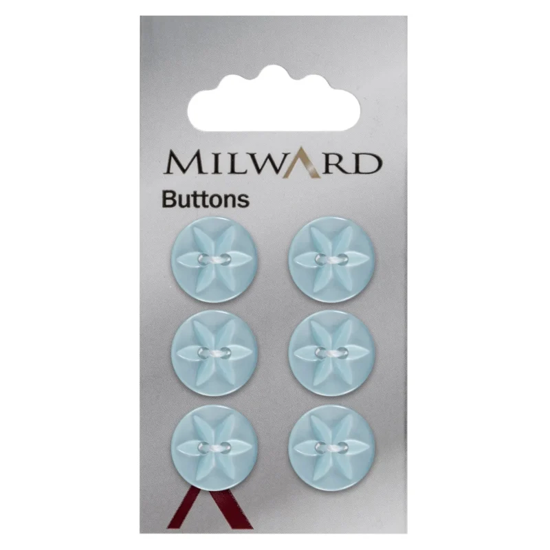 milward 15mm carded buttons pack of 6 code 00426