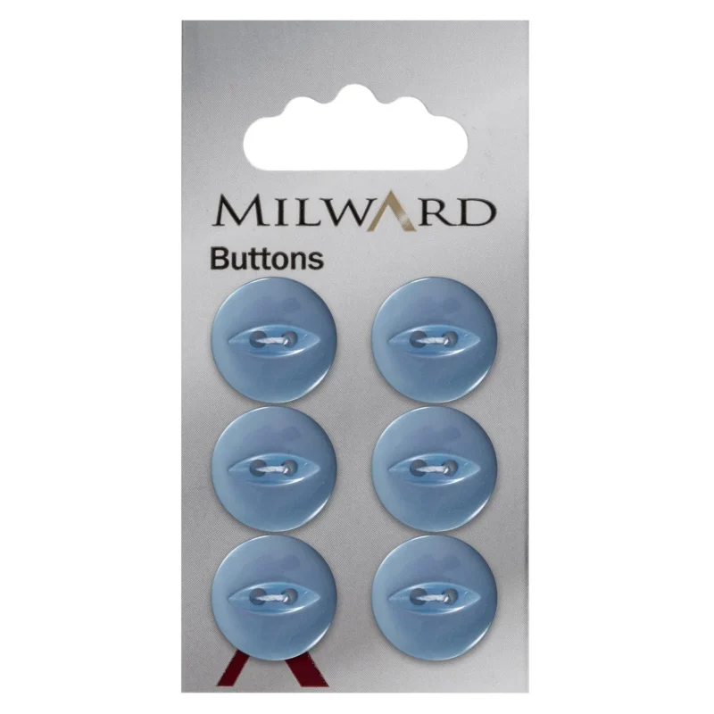 milward 16mm carded buttons 6 pack 00152