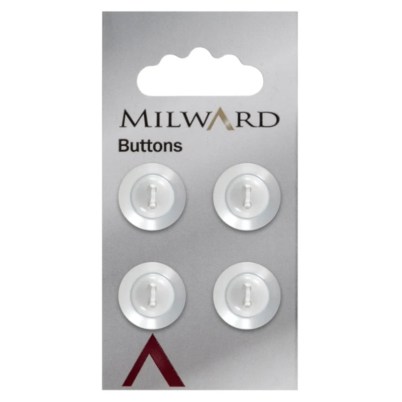 milward 16mm carded buttons pack of 4 00021a