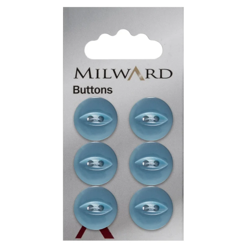 milward 16mm carded buttons pack of 6 00160