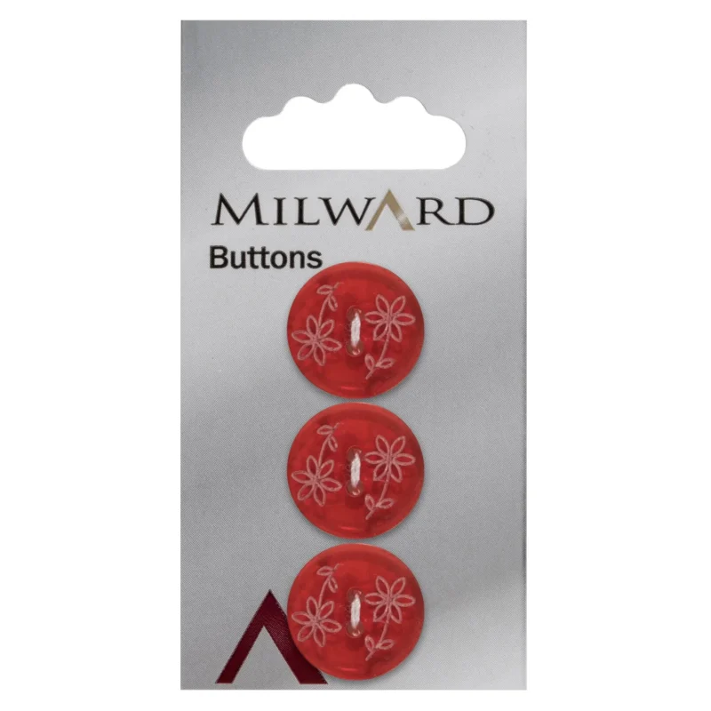 milward 17mm carded buttons pack of 3 00387