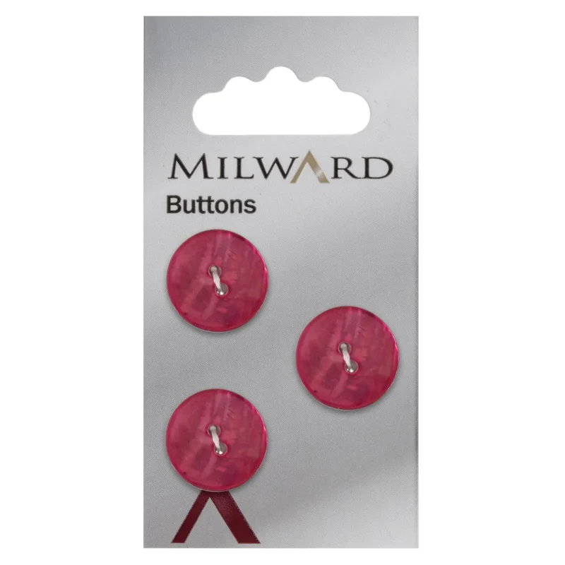 milward 17mm carded buttons pack of 3 00390