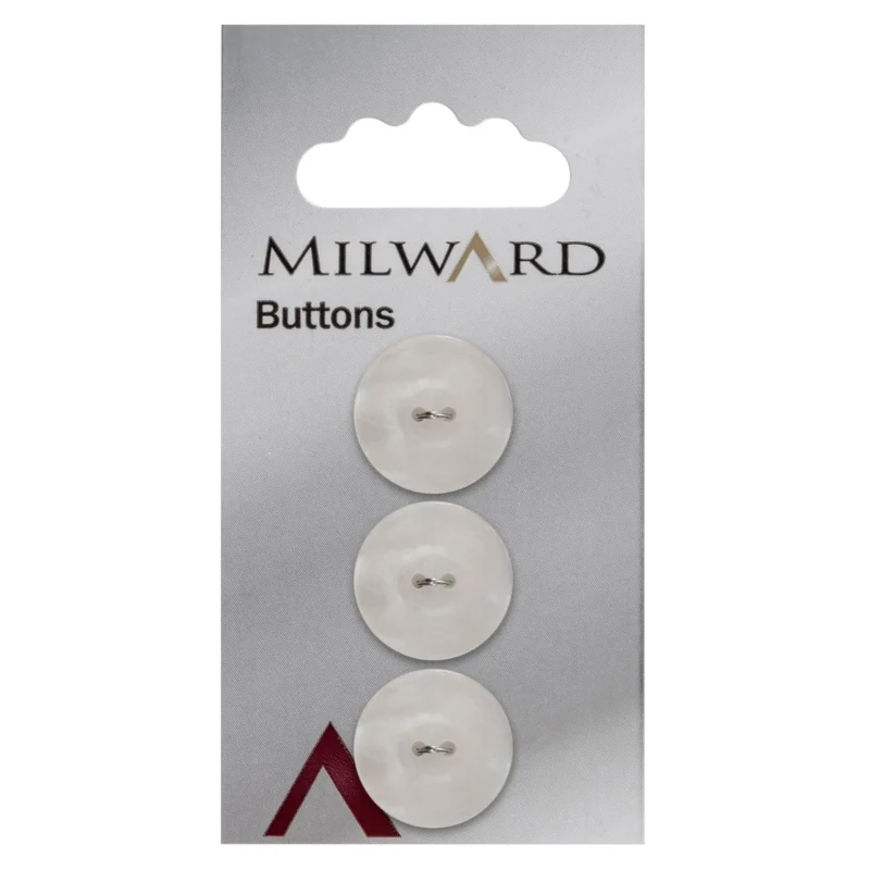 milward 17mm carded buttons pack of 3 00862a